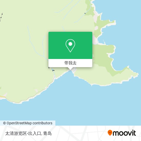 太清游览区-出入口地图