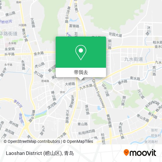 Laoshan District (崂山区)地图