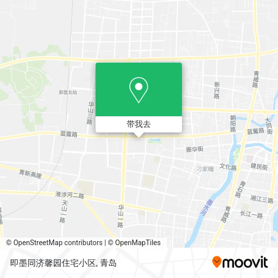 即墨同济馨园住宅小区地图