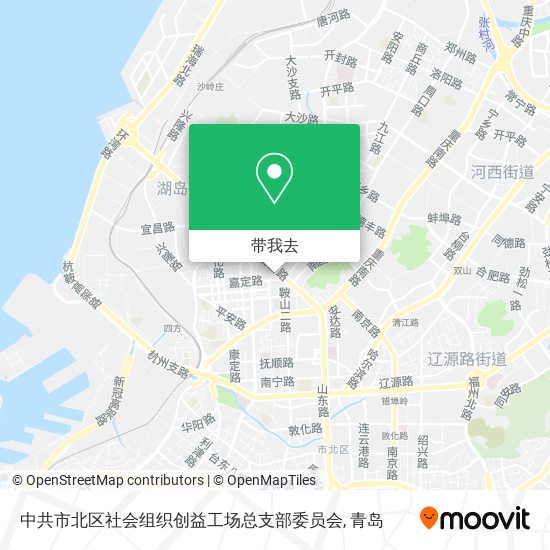 中共市北区社会组织创益工场总支部委员会地图