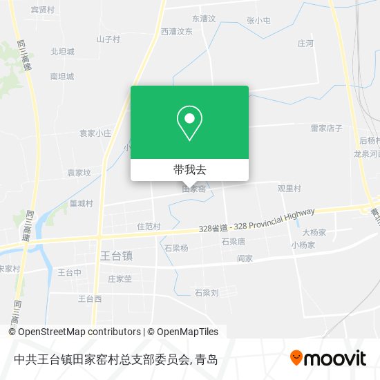 中共王台镇田家窑村总支部委员会地图