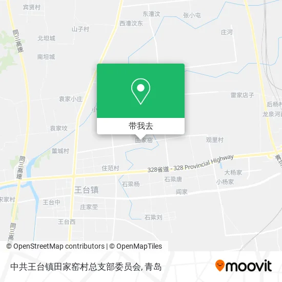 中共王台镇田家窑村总支部委员会地图