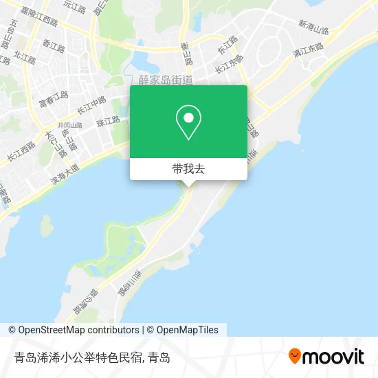 青岛浠浠小公举特色民宿地图