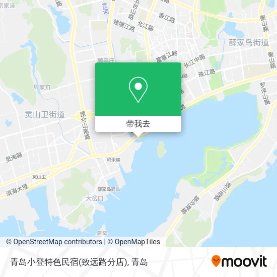 青岛小登特色民宿(致远路分店)地图