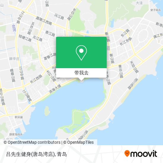 吕先生健身(唐岛湾店)地图