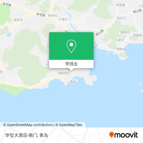 华玺大酒店-南门地图