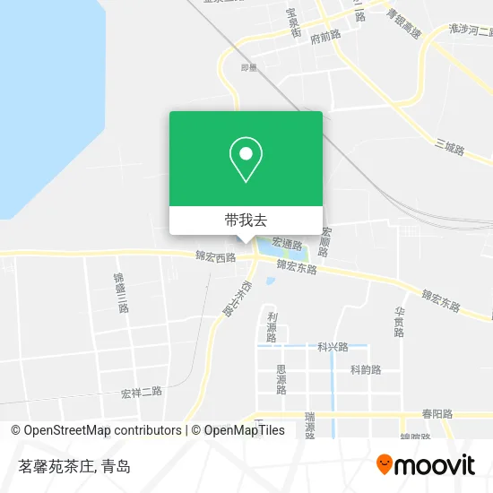 茗馨苑茶庄地图