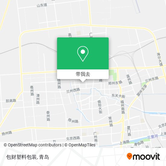 包财塑料包装地图