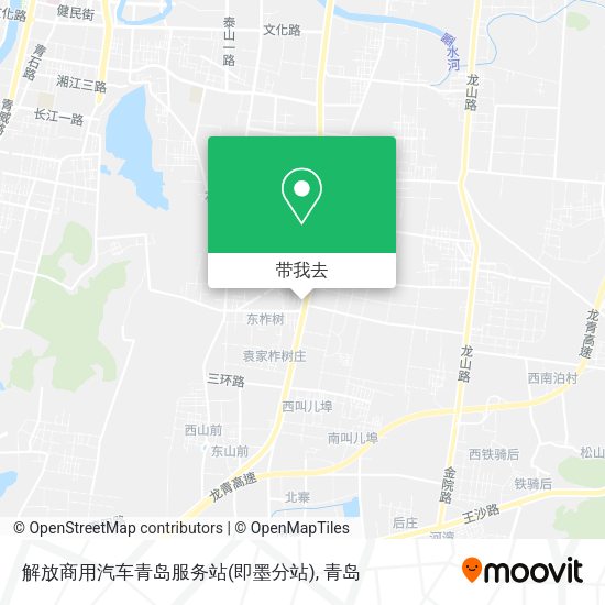 解放商用汽车青岛服务站(即墨分站)地图
