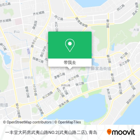 一丰堂大药房武夷山路NO.2(武夷山路二店)地图