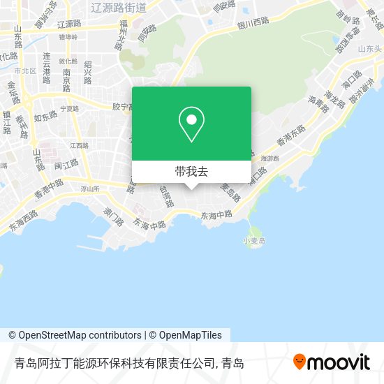 青岛阿拉丁能源环保科技有限责任公司地图