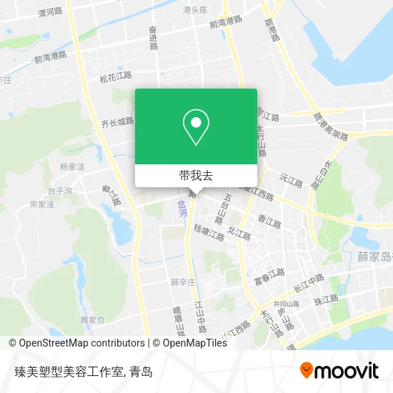 臻美塑型美容工作室地图