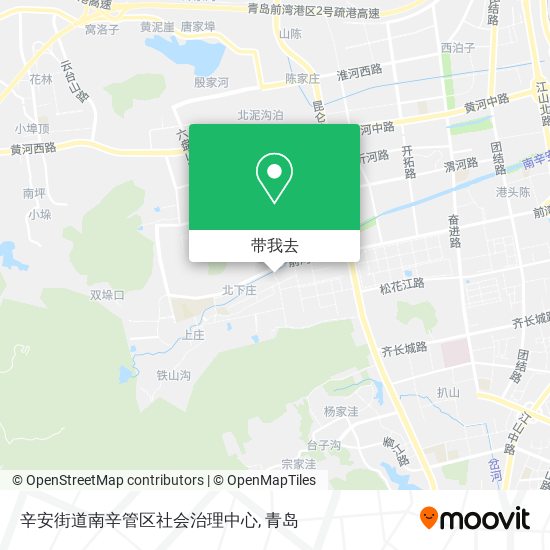 辛安街道南辛管区社会治理中心地图