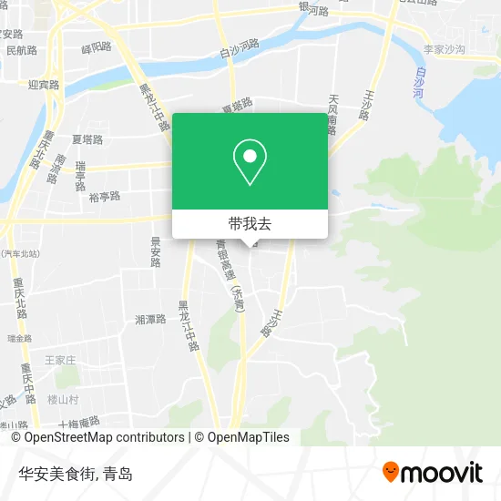 华安美食街地图