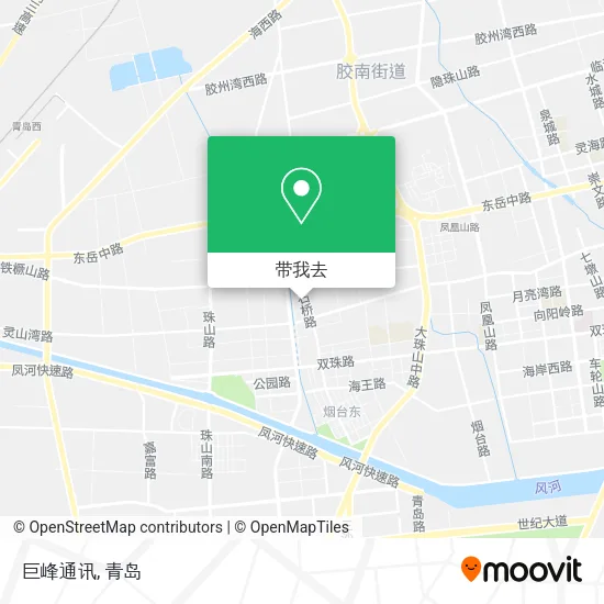 巨峰通讯地图