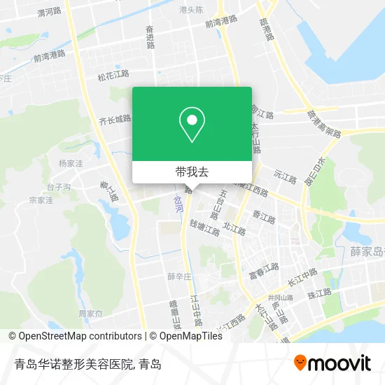 青岛华诺整形美容医院地图
