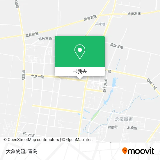 大象物流地图