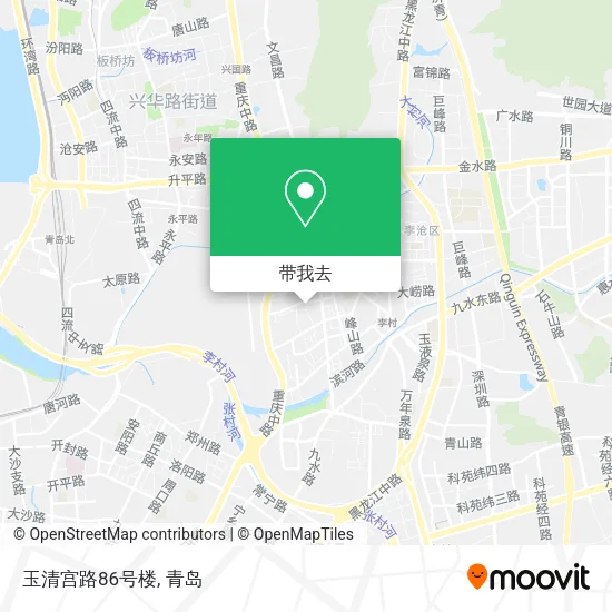 玉清宫路86号楼地图