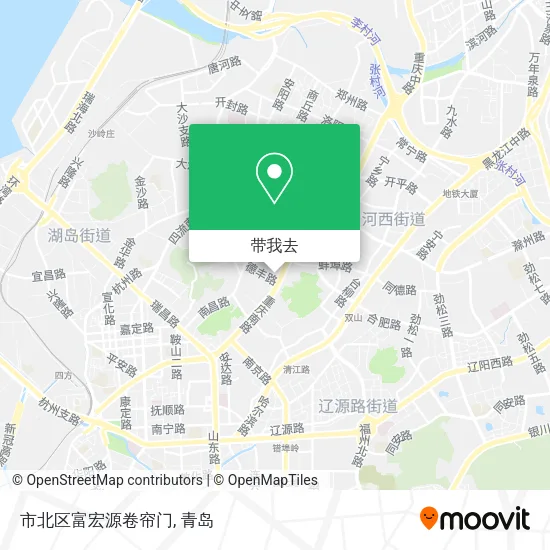市北区富宏源卷帘门地图