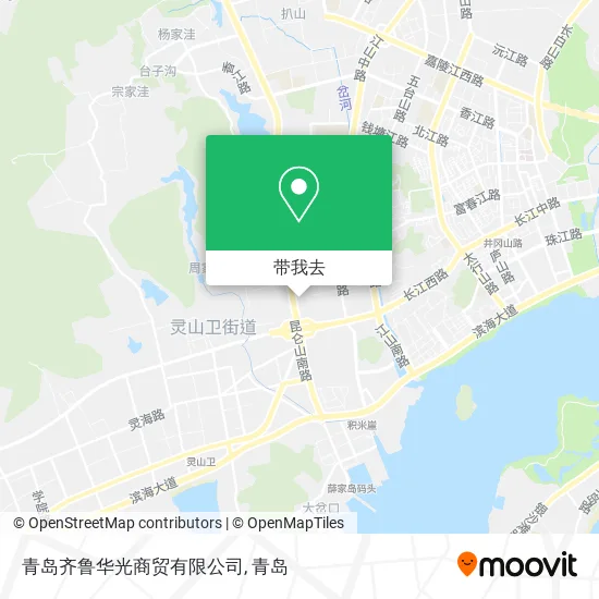 青岛齐鲁华光商贸有限公司地图