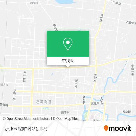 济康医院(临时站)地图
