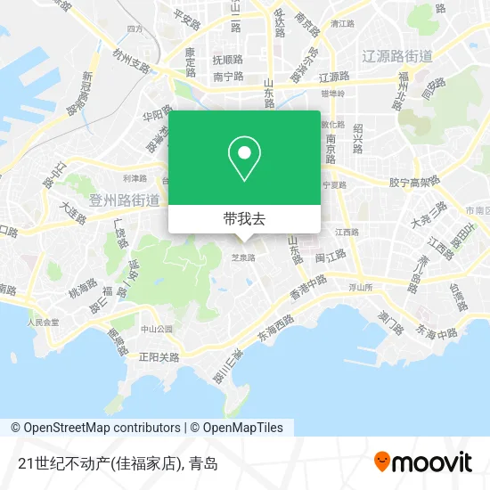 21世纪不动产(佳福家店)地图