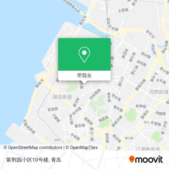 紫荆园小区10号楼地图