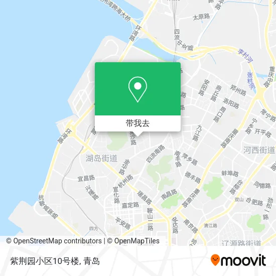 紫荆园小区10号楼地图