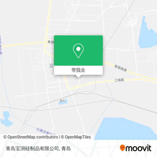 青岛宝润硅制品有限公司地图