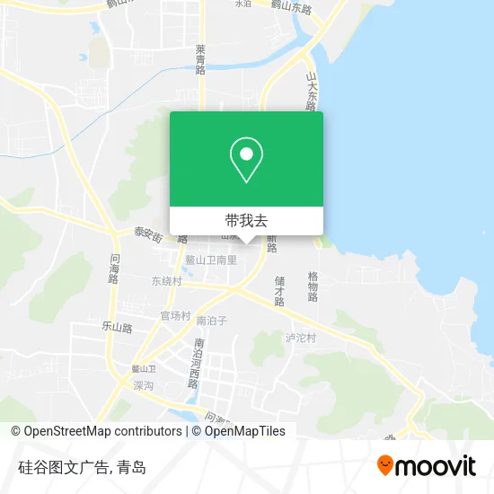 硅谷图文广告地图