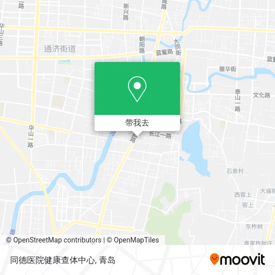 同德医院健康查体中心地图