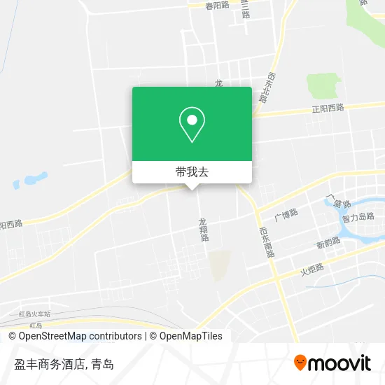 盈丰商务酒店地图