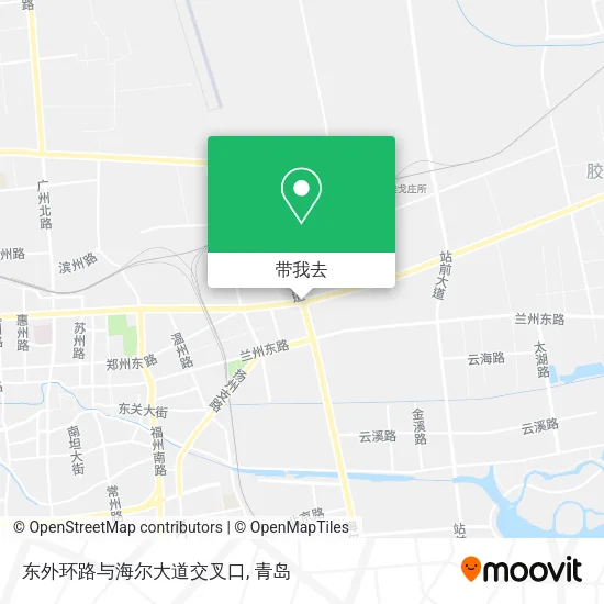 东外环路与海尔大道交叉口地图