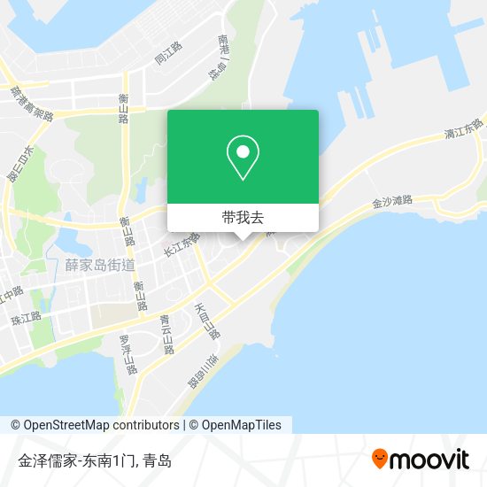 金泽儒家-东南1门地图