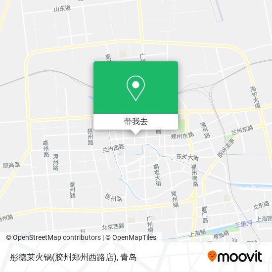 彤德莱火锅(胶州郑州西路店)地图