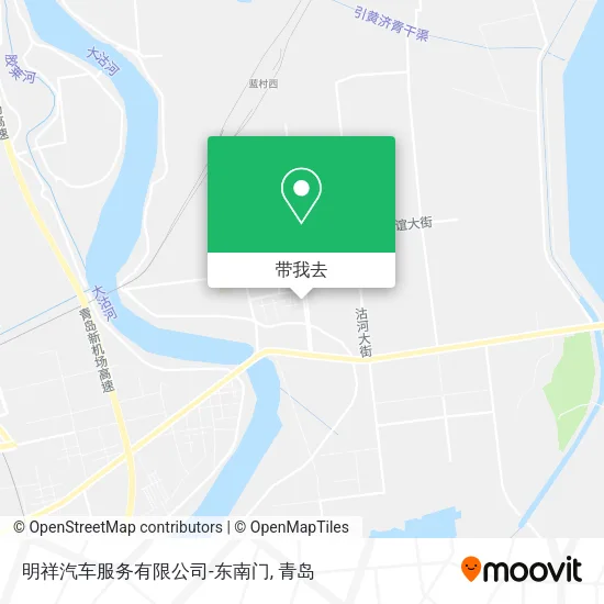 明祥汽车服务有限公司-东南门地图