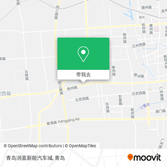 青岛润嘉新能汽车城地图