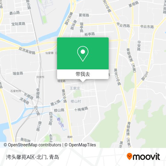 湾头馨苑A区-北门地图