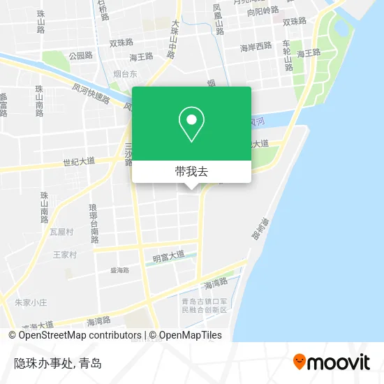 隐珠办事处地图