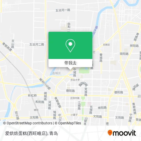 爱烘焙蛋糕(西旺疃店)地图