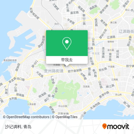 沙记调料地图