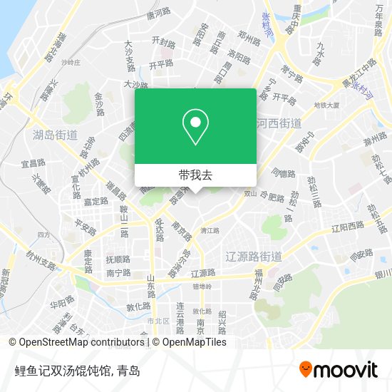 鲤鱼记双汤馄饨馆地图
