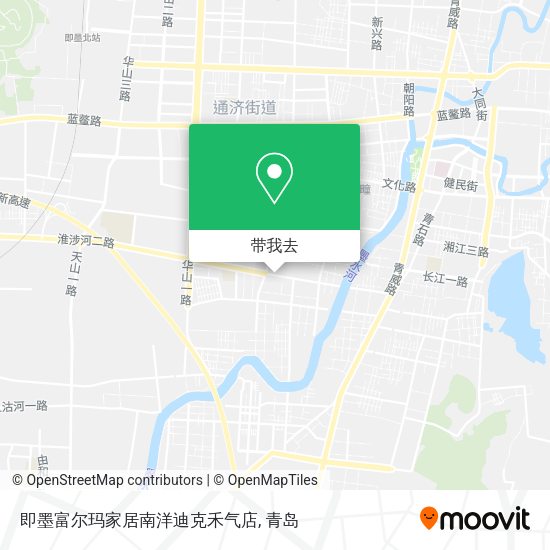 即墨富尔玛家居南洋迪克禾气店地图