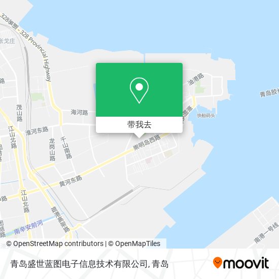青岛盛世蓝图电子信息技术有限公司地图