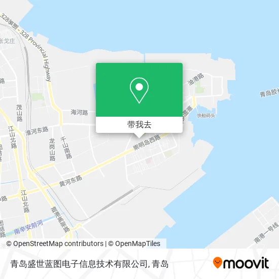 青岛盛世蓝图电子信息技术有限公司地图