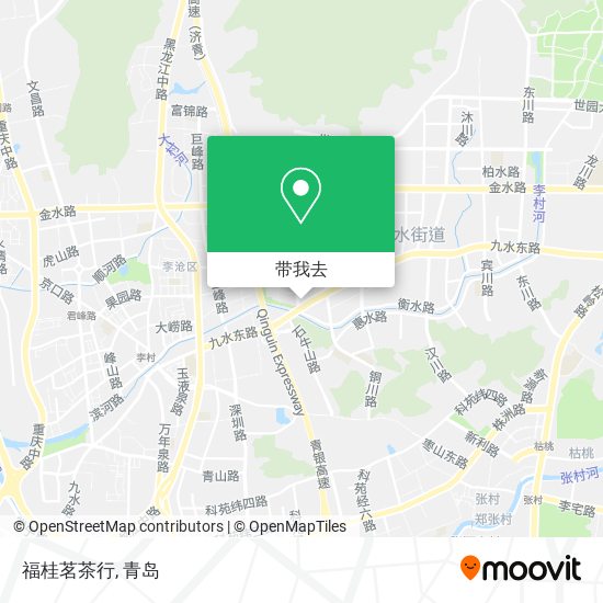 福桂茗茶行地图