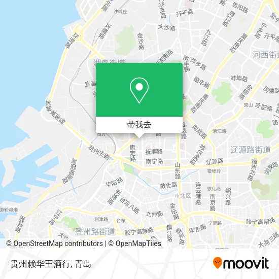 贵州赖华王酒行地图