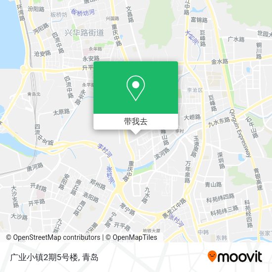 广业小镇2期5号楼地图
