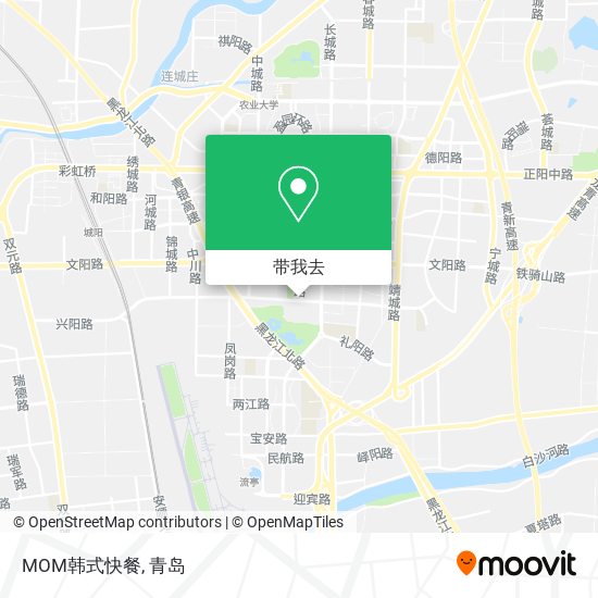 MOM韩式快餐地图
