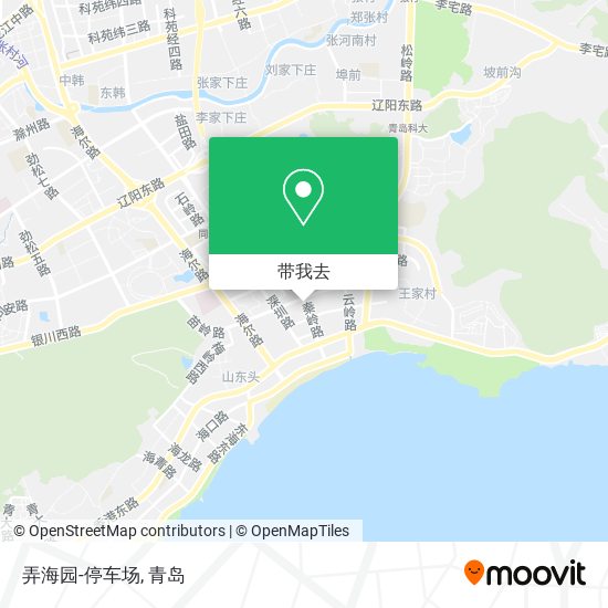弄海园-停车场地图